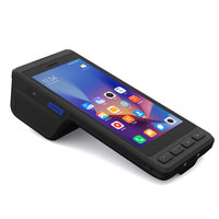 Terminal portable robuste Android 14 4G avec imprimante thermique et lecteur de codes-barres 1D/2D pour la vente et la validation de billets