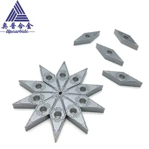 CNC makinesi VBMT160404-LU N kaplama uzun çalışma ömrü tungsten karbür insert torna torna araçları için