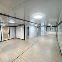 Maison préfabriquée extensible en conteneur imperméable de nouvelle conception en bois grainé de 20 pieds et 40 pieds, villa préfabriquée mobile de 2, 3, 4 ou 5 chambres