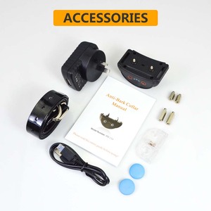 PawPal Bark Control Collar for Dogs Waterproof Plastic <b>Vibration</b> Training Rechargeable Battery IP65 Multi-Function Black - Product Image 2