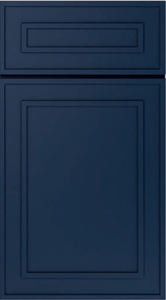 Armoires de cuisine commerciales américaines RTA de style bleu marine du Vietnam - Product Image 5