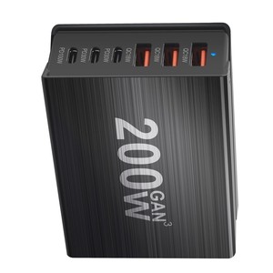 200W Gallium Nitride Charger Pd Fast Charge 3C3A Mobile Phone Computer Charger Desktop GaN Gan Gan Charging Head - Product Image 4