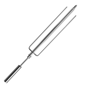 Brocheta Triple <span class=keywords><strong>de</strong></span> Acero Inoxidable para Asar Churrasco, Estilo Gaucho, para Asar Picanha en Barbacoas Brasileñas - Product Image 5