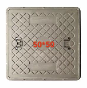 경량 SMC 복합 수지 맨홀 커버 방수 EN124 헤비 듀티 금속 건축 자재 MAXIN MX200038 - Product Image 4