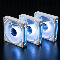 Ventilateur de refroidissement CPU Asiahorse VentQ Golf Infinity Mirror 120mm ARGB à roulement à huile, faible bruit, pour boîtier d'ordinateur de jeu PC