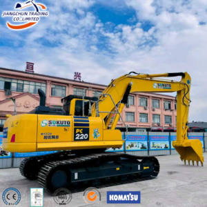 Excavadora Komatsu PC220 Usada de Alta Calidad con Motor Estable y Gran Rendimiento de Excavación - Product Image 1