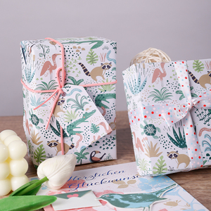 Wholesale 80g Birthday Kraft <b>Paper</b> <b>Tissue</b> 43*300cm Gift Luxury Custom Packaging <b>Wrapping</b> <b>Paper</b> Roll - Product Image 6