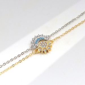 Pulsera de circonita cúbica Sun and Moon para mujer, juego de pulseras ajustables para parejas, regalo de joyería para fiesta y boda - Product Image 4