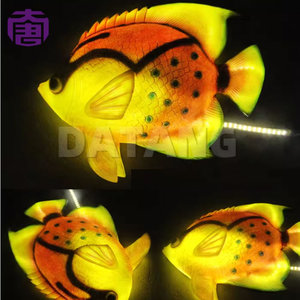 Lumières à motif de poisson-ange LED, étanches IP65, décorations de jardin pour Halloween, Noël, paysages, événements festifs, éclairage - Product Image 2