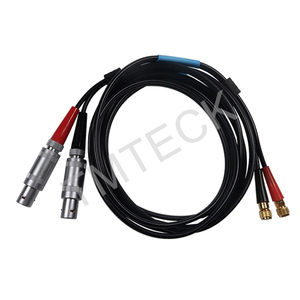 Câble ultrasonique double Lemos 01 vers Microdot pour instruments NDT RG174 industriel - Product Image 3