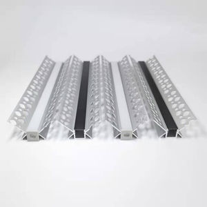 Perfil de Aluminio Impermeable para Ingeniería, Canal Reflector Gola de 15 mm, Empotrable, Flexible, 2 m, Cubierta Transparente de PC, Extrusión LED - Product Image 3