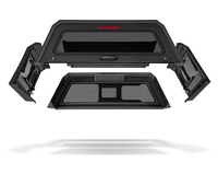 Tapa Rígida Retráctil Eléctrica de Aluminio Plegable al por Mayor para Camionetas F150 Tundra Amarok Dodge Ram B2B, Ajuste Personalizado