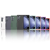 Pour Z Flip Fold 6, étui de téléphone portable antichoc en TPU+PC au design sportif, certifié MYC8011