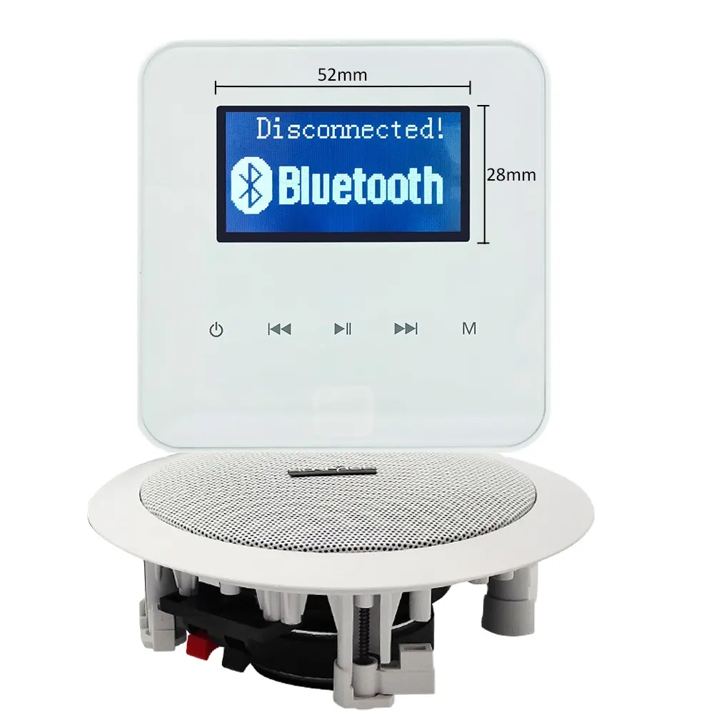 Rumah Pintar, hotel Audio Musik Suara Sistem Wi-Fi Biru-Gigi Mini Audio Dinding Amplifier Panel Kualitas Tinggi Amplifier