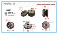 Rakitan Pulley Penggerak Rakitan Kopling untuk Piaggio 150 Vespa LX 150 Skuter Kit Kopling Penggerak Sekunder ZJKH-C0133