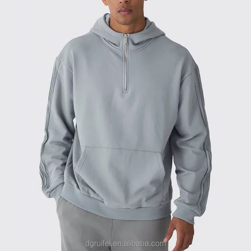 Heavyweight Oversized Printed Washed Hoodie