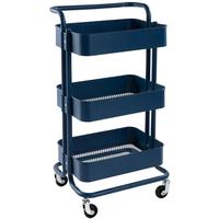 3 niveaux bureau cuisine chambre jardin salle de bain métal roulant Organisation stockage utilitaire plateau chariot chariot