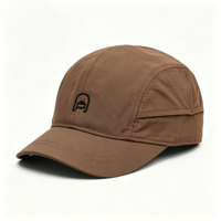 Gorra de Camping Personalizada de 5 Paneles, 100% Algodón, con Múltiples Diseños: Leopardo, Cuadros, Puntos, Frutas