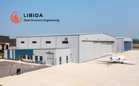 Hangar et entrepôt/atelier de maintenance aéronautique préfabriqués intégrés modernes – Bâtiments en acier robustes et durables