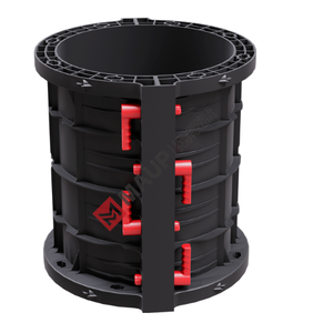 Encofrado Circular de Plástico ABS Reutilizable de Alta Resistencia Ajustable para la Construcción de Edificios - Product Image 1