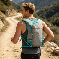 Chaleco de Hidratación para Senderismo, Correr, Ciclismo y Trotar, con Logotipo Personalizado de Fábrica, Entrega Rápida, Mochila de Hidratación Transpirable