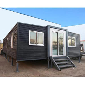 Maison d'habitation préfabriquée pliante Casa Container Prefabricada De Lujo petite maison extensible 2 chambres à coucher petite maison modulaire à vendre - Product Image 4