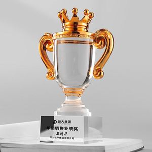 Trofeos de Cristal Promocionales Champion, Grabado Láser 3D, Resistentes al Agua, Cristal Transparente Profesional para Premios Deportivos - Product Image 2