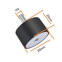 Isolateur de vibrations en caoutchouc anti-vibrations de type mâle-femelle