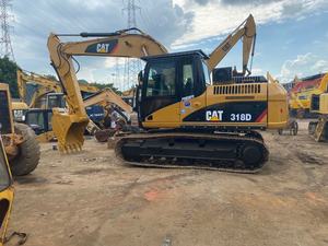Excavadora de gatos 318D, maquinaria de construcción importada de Japón, EPA, ingeniería, a la venta en Shanghai - Product Image 5