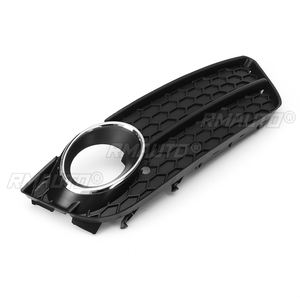 Paire de feux antibrouillard avant avec grille de calandre de course pour Audi A5 Coupé/Sportback 2008-11 Cabriolet 10-11, finition chromée - Product Image 3