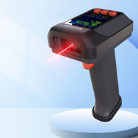 Escáner de Códigos de Barras 2D y Lector de Códigos QR Promocional, Portátil, USB e Inalámbrico, Industrial, con Pantalla LCD GT-530