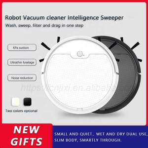 Macchina per la pulizia del panno di lavaggio a secco e umido del serbatoio di acqua 3000mAh 400 mL del <span class=keywords><strong>Robot</strong></span> di lavaggio del <span class=keywords><strong>Robot</strong></span> per il pavimento nessun vuoto - Product Image 2