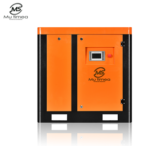 Compresor de aire industrial 20HP 15kw 380V 8bar lubricado con inversor imanes permanentes Motor Core componente compresor de tornillo - Product Image 1