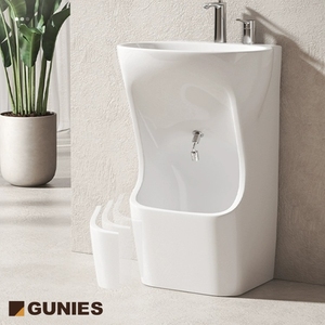 Hiện đại gốm phòng tắm wudu ablution lưu vực thân thiện với môi dễ dàng làm sạch tay rửa chân bồn rửa - Product Image 2