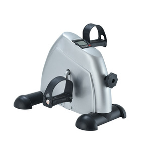 JS701 <b>Mini</b> <b>Exercise</b> <b>Bike</b> Magnetic Resistance LCD Display Foldable Indoor Use Unisex Silver Black Blue - Product Image 1