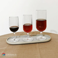 Verre à bière transparent personnalisé en PC de 440 ml (15 oz), incassable, écologique, pour vin, crème glacée, boissons, bar et usage domestique
