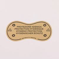 Protector Higiénico de Papel Kraft para Pruebas de Lencería y Trajes de Baño con Adhesivo Removible