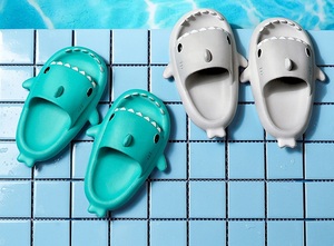 Nuevo Producto 2024 Sandalias <span class=keywords><strong>de</strong></span> Verano para Niños, Sandalias <span class=keywords><strong>de</strong></span> Tiburón, <span class=keywords><strong>Chanclas</strong></span> <span class=keywords><strong>de</strong></span> Tiburón, Pantuflas para Niñas - Product Image 2