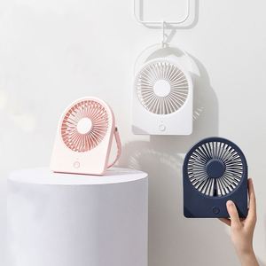 Venta al por mayor de alta calidad de la batería ventilador de escritorio personal Usb recargable Mini portátil 2 en 1 ventiladores de mano VENTILADOR DE MESA - Product Image 1