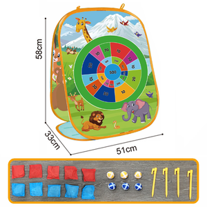 <span class=keywords><strong>Jeu</strong></span> <span class=keywords><strong>de</strong></span> <span class=keywords><strong>lancer</strong></span> <span class=keywords><strong>de</strong></span> poufs double face 3-en-1 <span class=keywords><strong>Jeu</strong></span> <span class=keywords><strong>de</strong></span> <span class=keywords><strong>lancer</strong></span> <span class=keywords><strong>de</strong></span> poufs <span class=keywords><strong>de</strong></span> cour et <span class=keywords><strong>de</strong></span> plage Convient aux tout-petits et aux enfants à l'intérieur et à l'extérieur - Product Image 5