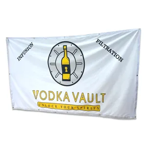 Doek Banner Warmte Overdracht Afdrukken Custom Logo En Grootte Voor Commercie Promotie