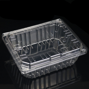Boîte de fruits en gros boîte d'emballage de fruits en plastique PET transparent jetable de haute qualité cerises fraise cerise 1000 <span class=keywords><strong>g</strong></span> - Product Image 6