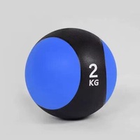 Ensembles de balles médicales pour la remise en forme et l'entraînement musculaire, 1 kg, 2 à 20 livres, balles médicales en caoutchouc écologiques, vente en gros