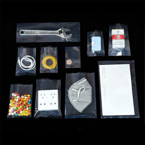LDPE Food Grade Clear Plastic Flat Open Bottom Poly <b>Bags</b> Transparent <b>Bread</b> Packaging <b>Bag</b> - Product Image 3