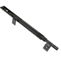 Usine directe métal télescopique fil panier pleine extension tiroir glissière 3 pli en forme de L support baïonnette armoires de cuisine
