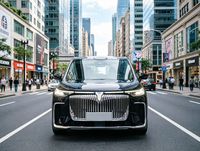 Voyah Dreamer 2026 PHEV Hybride Kunpeng Pro Van Conduite à Gauche Voiture d'Occasion avec Sièges en Tissu 7 Places Toit Ouvrant Panoramique