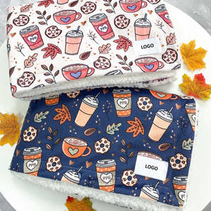 ผ้าห่มผ้าสักหลาดพิมพ์ลายสุนัขผ้าขนแกะออกแบบได้ตามต้องการ - Product Image 5