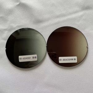 Beau produit Danyang en Chine verres de lunettes de soleil CR39 dégradés colorés indice 1.499 - Product Image 3