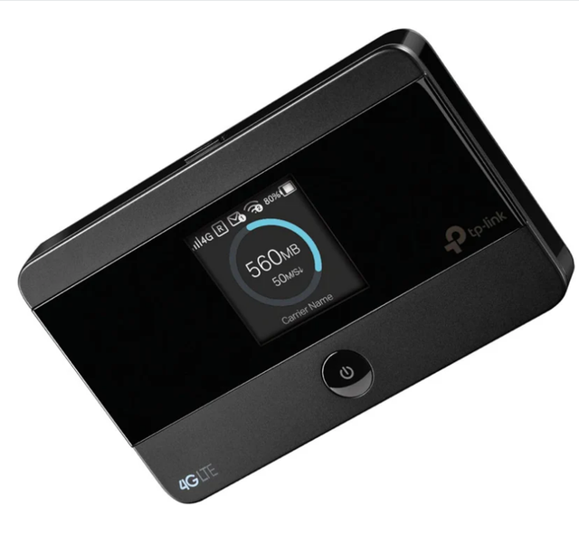 TP-Link M7350 4G LTE 150Mps Pocket (2550mAh, 2.4GHz or 5GHz, up to 15 devices)