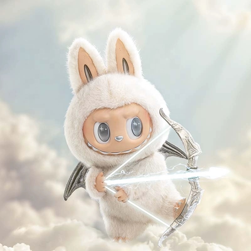 【LABUBU】⭐️ジモモ 白色⭐️【38cm】 New Arrival Presale 38cm Zimomo The Monster Labubu Diy Big